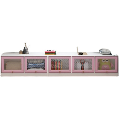 New product windowsill cabinet bedroom bow window cabinet balcony cabinet storage floor cabinet seating storage cabinet display rack low cabinet set