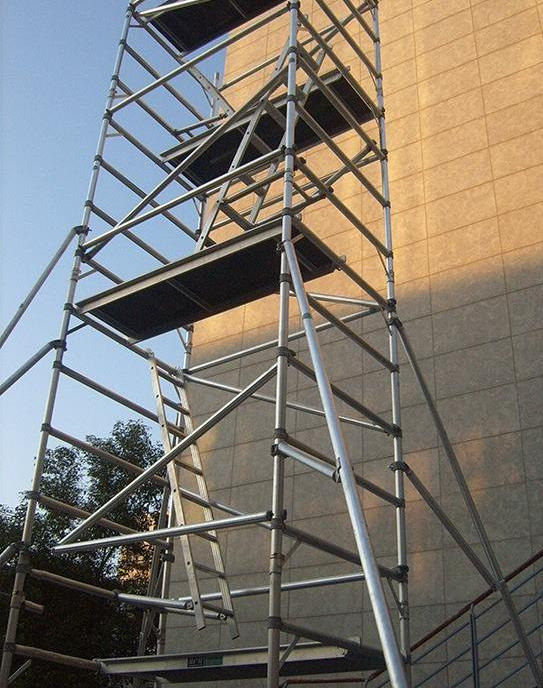德国标准外贸scaffolding铝合金脚手架扣件 配件出口阿里脚手架及