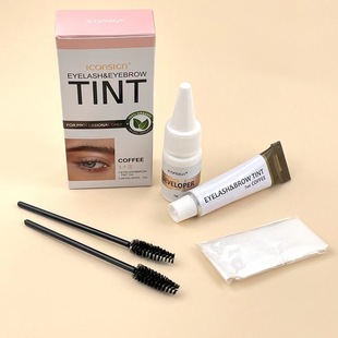 Aike Xier ICONSIGN dyed eyebrow set waterproof quick-drying cross-border beauty makeup semi-permanent eyebrow cream wholesale