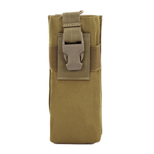 Camping travel water bottle bag Molle tactical water bottle bag walkie-talkie bag military fan sports camouflage accessory bag