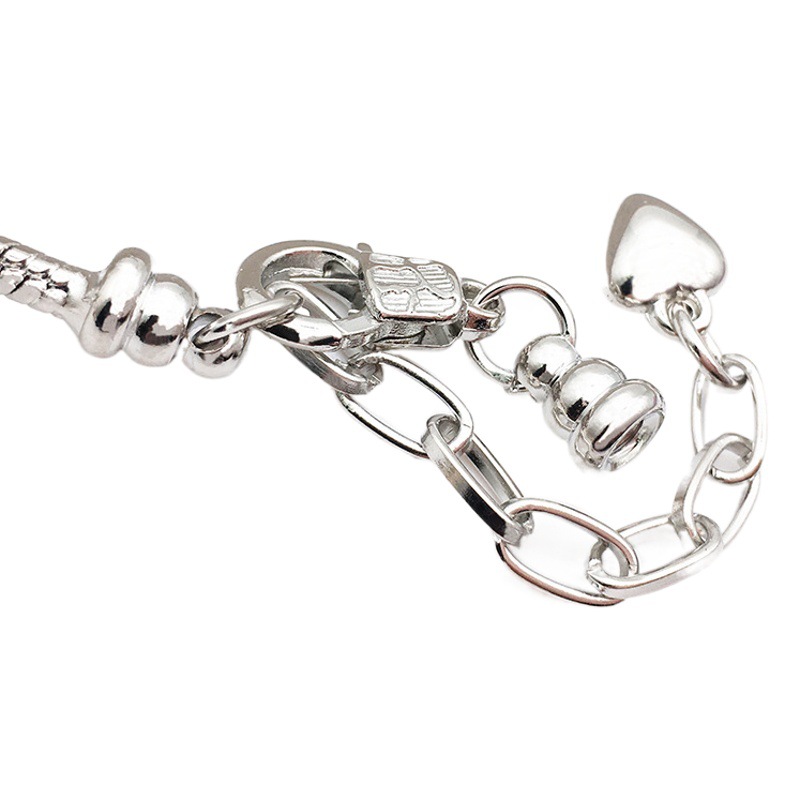 1 pulsera panjia pulsera de cuentas de agujero grande hecha a mano hecha en casa ajustable joyería hecha a mano DIY collar pulsera Accesorios