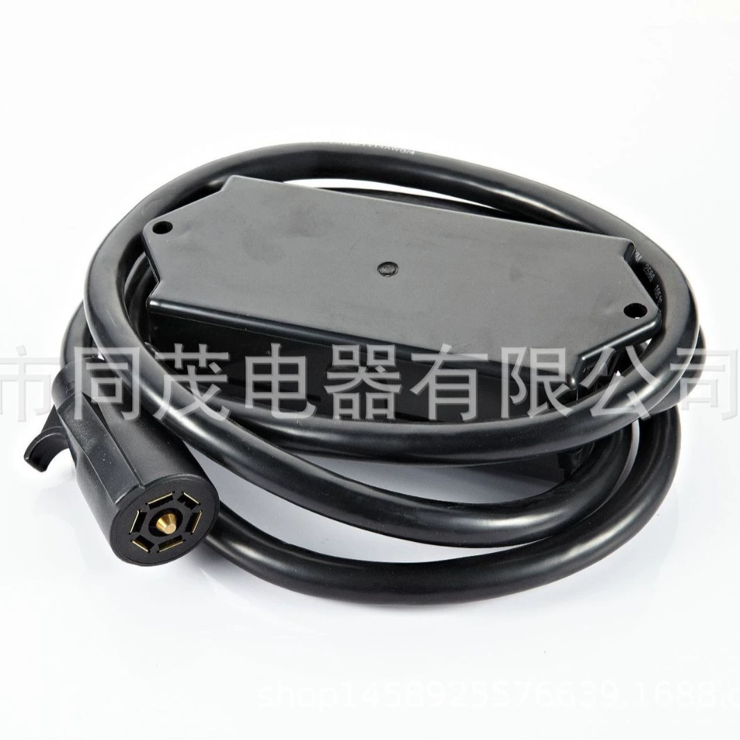 TM8029 Стандарт США, 7-жильный разъем для прицепа, розетка для прицепа, вилка для автофургона, вилка для яхты