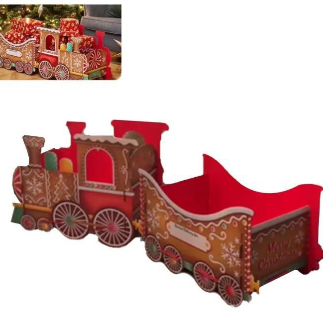 跨境新品 Unyub Christmas Presents Trains 圣诞礼物火车|undefined