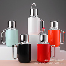 机械温显焖茶壶316不锈钢保温壶大容量暖水瓶高档家用办公泡茶壶