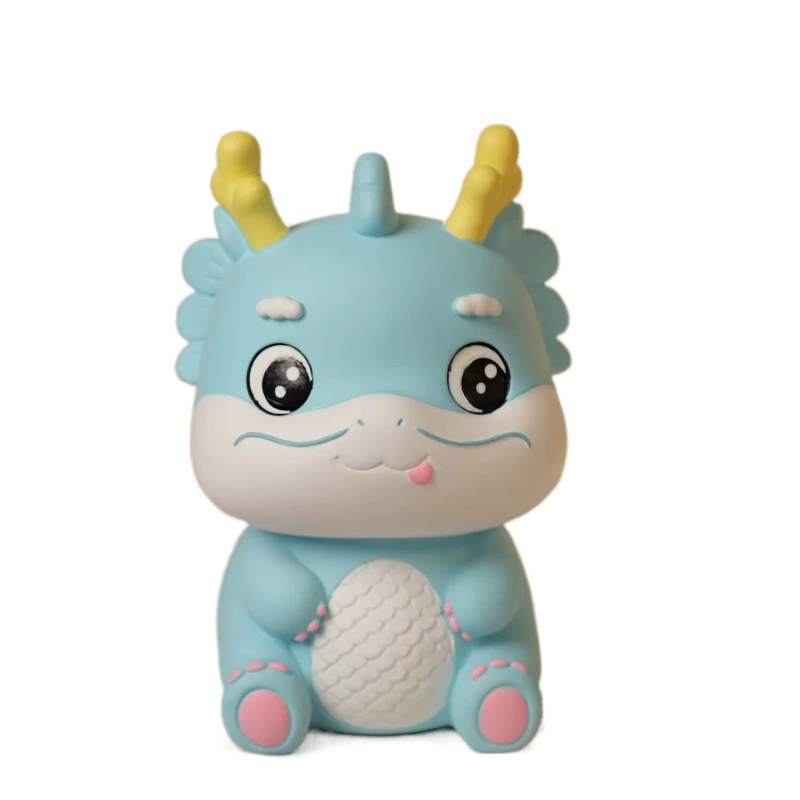 Прочный мультфильмовый пластиковый копилка-свинья в виде таблицы, кукла, подарок на день рождения