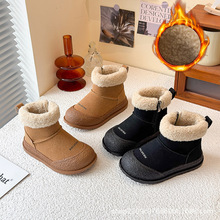 女童鞋子二棉鞋2025冬季新款儿童保暖加绒鞋女孩宝宝公主勃肯冬鞋