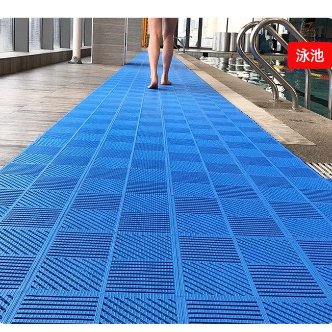 almohadilla antideslizante para baño de empalme, ducha de cocina, inodoro de pie, esterilla de piso hueco anti-caída gruesa a prueba de agua