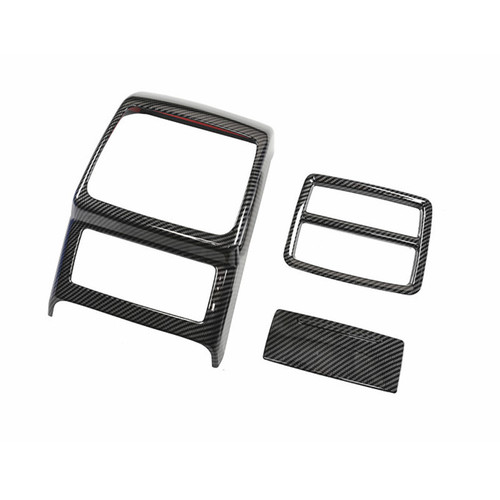 Suitable for Audi A4LA5 modified decorative outer handle door bowl gear head panel center control panel carbon fiber pattern