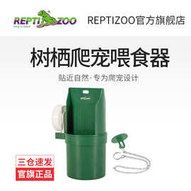 瑞皮Reptizoo爬宠食盆树栖爬宠喂食器睫角守宫造景蜥蜴变色龙用品