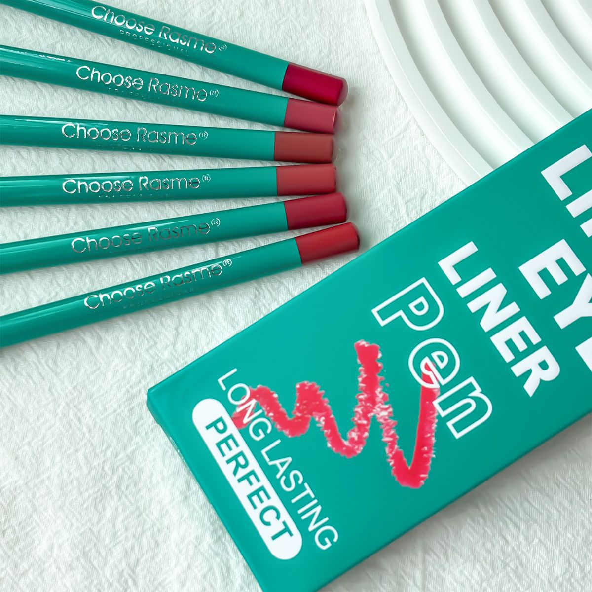 Matita labbra mista a 6 colori, pasta di fagioli, colore opaco, linea opaca, non facile da sbiadire, penna per rossetto_voghion.com