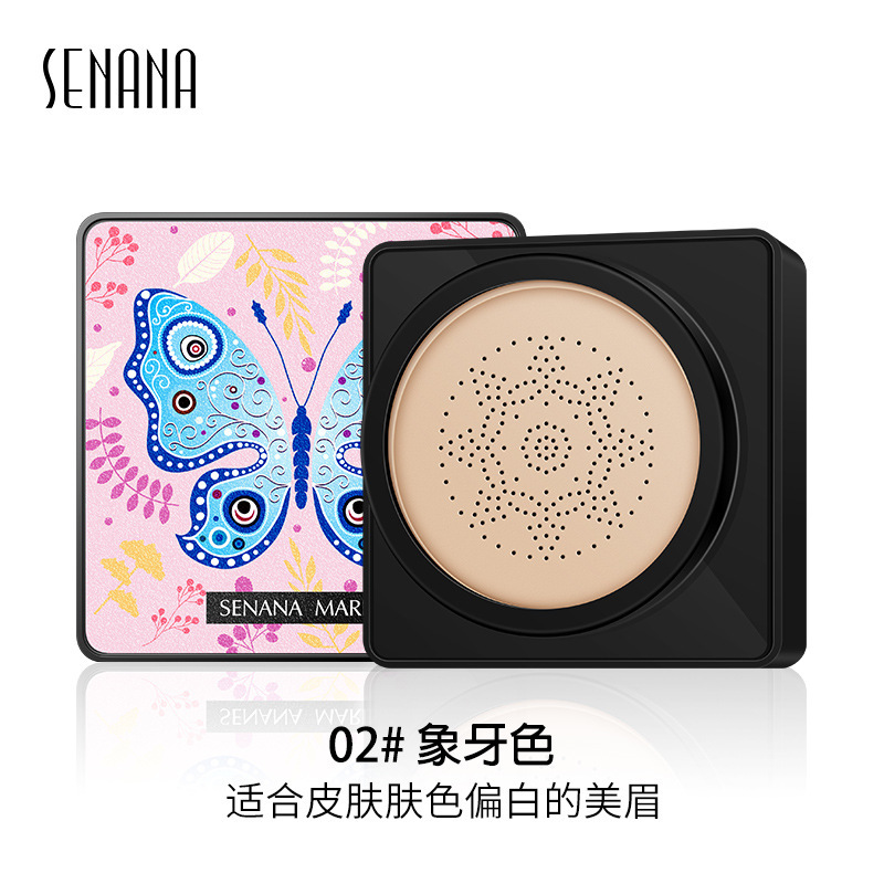 Fanzhen キノコ エア クッション ビューティー クリーム リペア コンシーラー アイソレーション リフティング 均一な肌の色 リキッド ファンデーション エア クッション bb クリーム|undefined