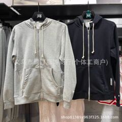 2025春秋季新款勾子外套运动休闲宽松连帽开衫针织防风夹克FZ0223