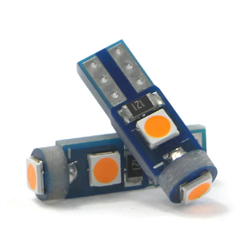 Car LED high-brightness instrument light T5 3030 3SMD indicator light instrument light center console light high-brightness display light