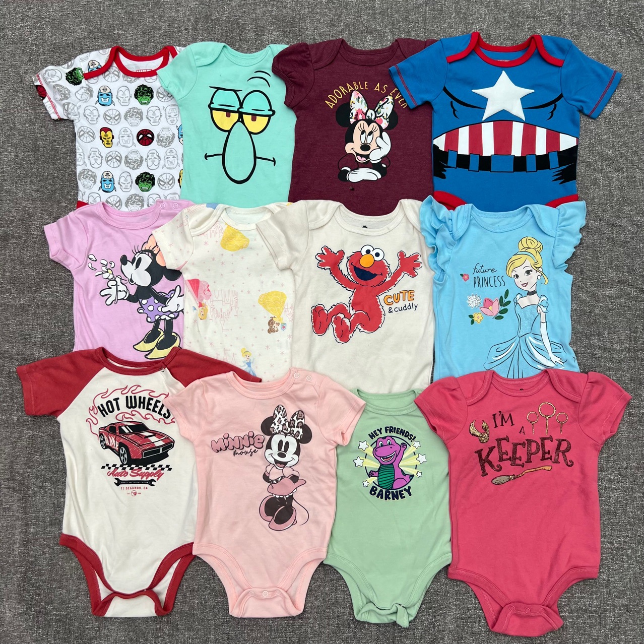 Children's cartoon bodysuit