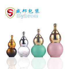 スポット新品10ml 20ml 30ml 50ml茶色の葫芦瓶マッサージ発熱精油瓶薬酒分注瓶