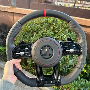 Mercedes-Benz W204 W205 modified 809 steering wheel, modified AMG assembly, carbon fiber version, pure leather version, cross-border supply