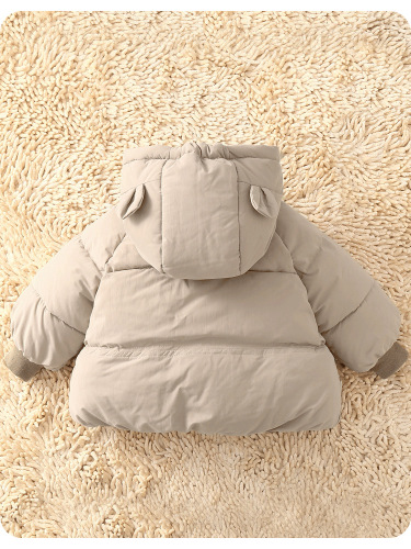 Cross-border spot children's clothing new children's cotton jacket for boys and girls, babies, small children's winter warm cotton jacket outerwear