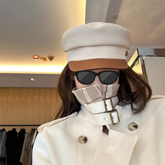 早安樊樊「北川景子」正肩立领英伦风/不规则中短款风衣外套女秋