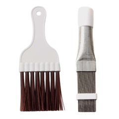 Air Conditioner Fin Combs Stainless Steel Brush Condenser Cleaning Tool Radiator Brush Cleaner Dust Removal Tool Set