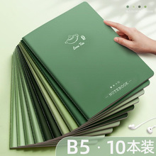 2025年新版b5笔记本子简约软大号16K考研软面抄软抄本记事本加厚