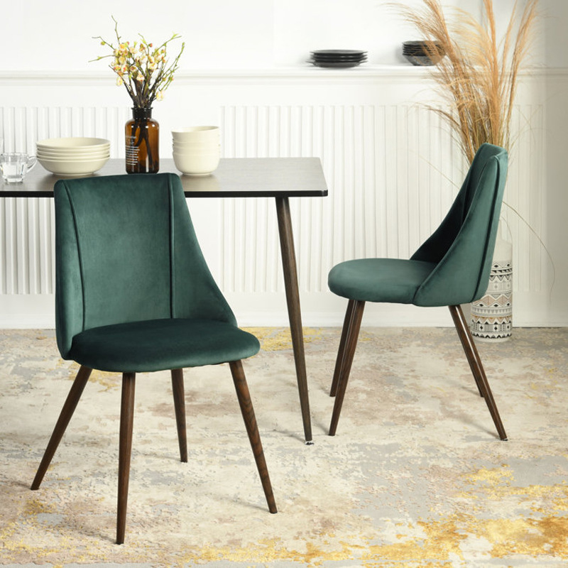 Silla de comedor de exportación ligera y lujosa silla de comedor de madera nórdica silla de madera image 3