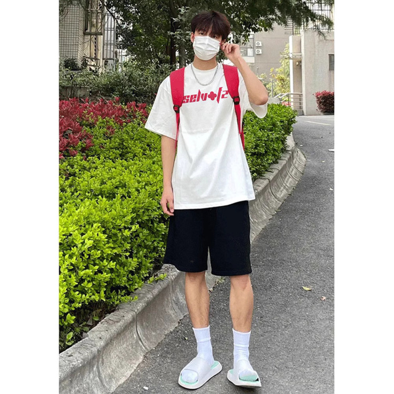 Japanese Style Casual Shorts for Men and Women, Thin Summer Trendy Brand Running Sports Quick-Dry Versatile Shorts