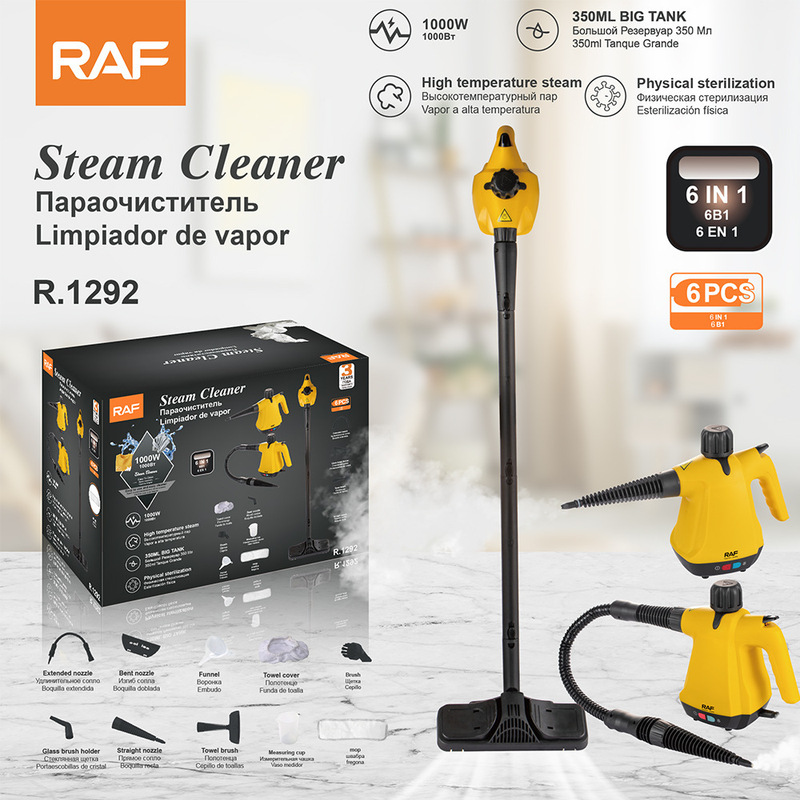 European High Temperature Steam Cleaner Kitchen Cleaning Oil Fume Decontamination Machine Household High Pressure Steam Disinfection