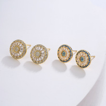 �Ĺ� ŷ���������ʶ��� ͭ��18K��΢���ʯ���ζ���Ů�� �羳��Ʒ