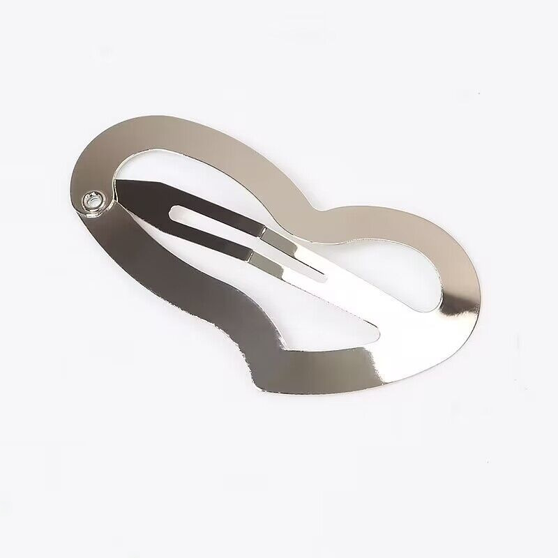 Pince à cheveux en métal faite à la main, pince à frange, nuage coréen, étoile à cinq branches, BB, accessoires pour cheveux, bijoux simples, vente en gros_voghion.com