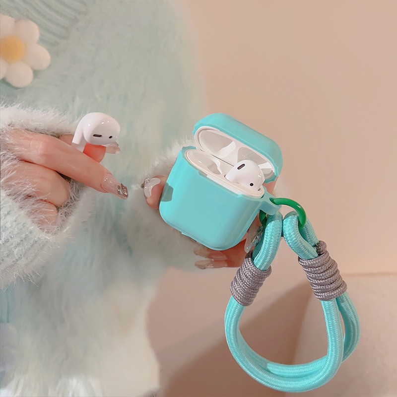 Dopamina colgante de contraste Airpods cubierta 1 / 2 Apple 3 cubierta de auriculares de silicona Airpods Pro para 4