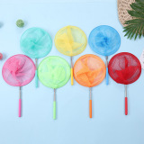 Телескопическая рыболовная сеть из нержавеющей стали, телескопический сачок для бабочек, игрушка для игр в воде