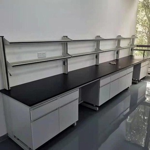 Physical and Chemical Board Laboratory Experimental Bench Workbench Steel Wood Side Table All-Steel Laboratory Operating Table Physical and Chemical Board Test Table