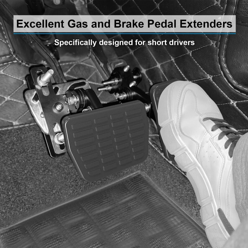 自動車、カート、おもちゃ車に適したアクセルとブレーキペダル延長器|undefined