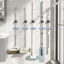 晾搭拖把架免打孔拖把夹拖把挂钩卫生间承重神器强力壁挂收纳挂架