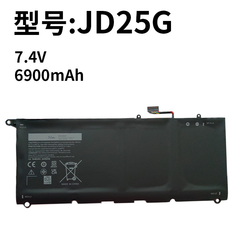 For Dell JD25G PW23Y XPS 13 9350 9343 8350 9360 P54G Notebook Power