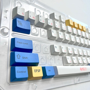 Gundam sublimation original height PBT material cross mechanical shaft blank material customized keycap
