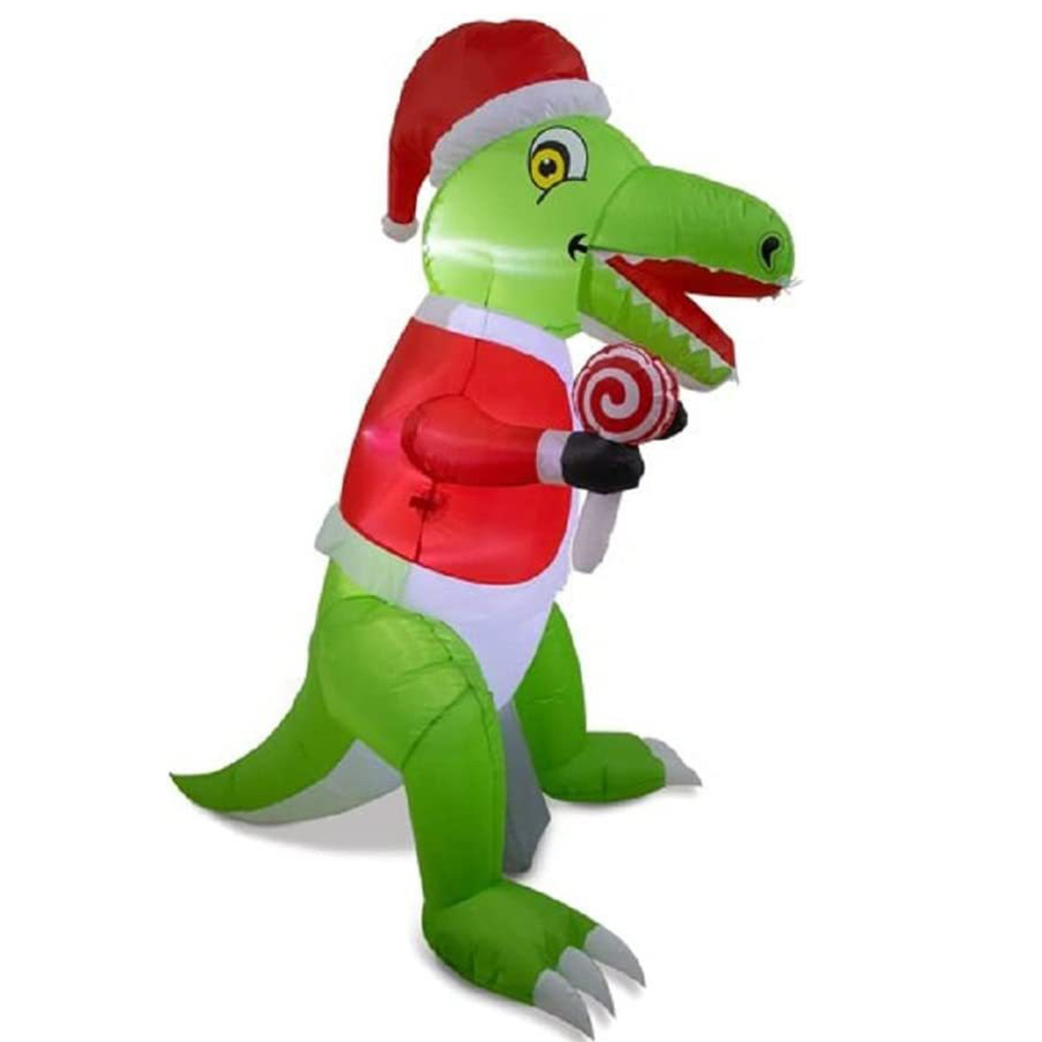 跨境新款霸王龙充气恐龙演出服装 圣诞节成人充气衣服卡通人偶道