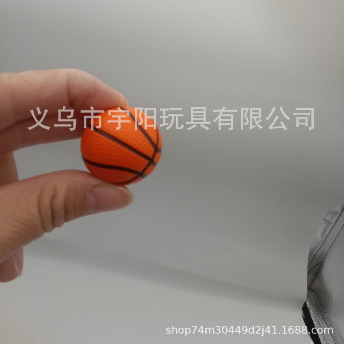 3cm Sponge Solid Spray-Painted Basketball Foam Round Pu Ball Kidsren's Foam Small Football Rugby Baseball Cross-Border