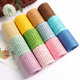 hiraffia cotton raffia line braided line raffia paper straw wool handmade diy Straw hat braided line hook hat