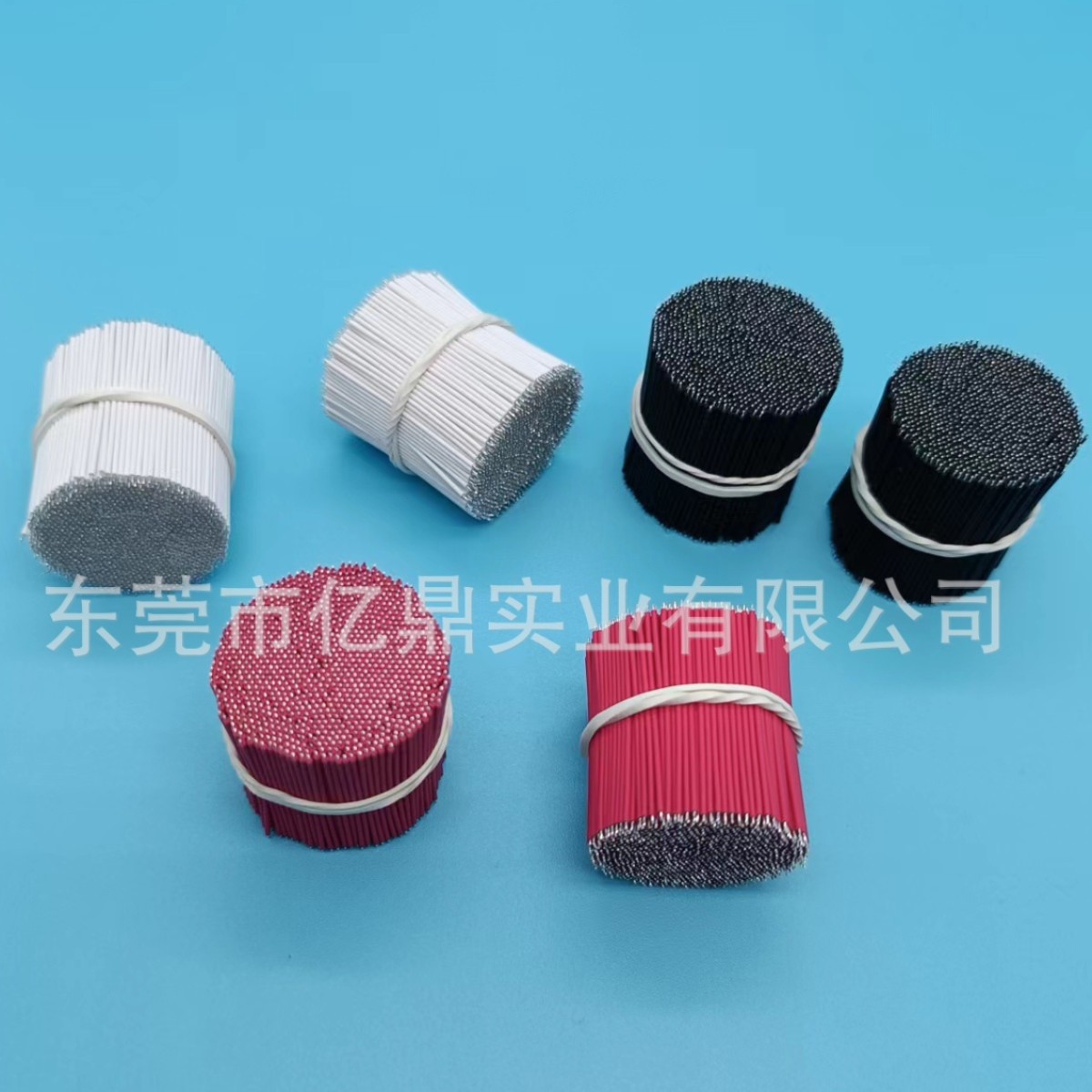 1571#28AWG电子线导线加工两头沾锡