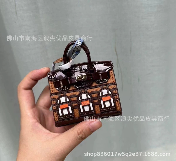 Brown hand palm pattern