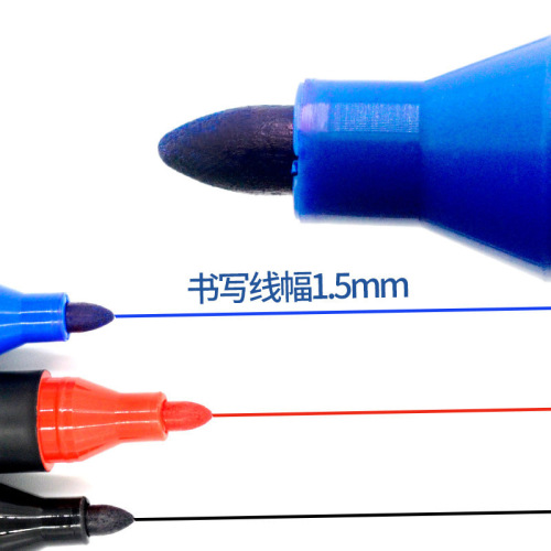 Deli marker 6881 large head oily marker pen CD disc pen hook pen stationery wholesale