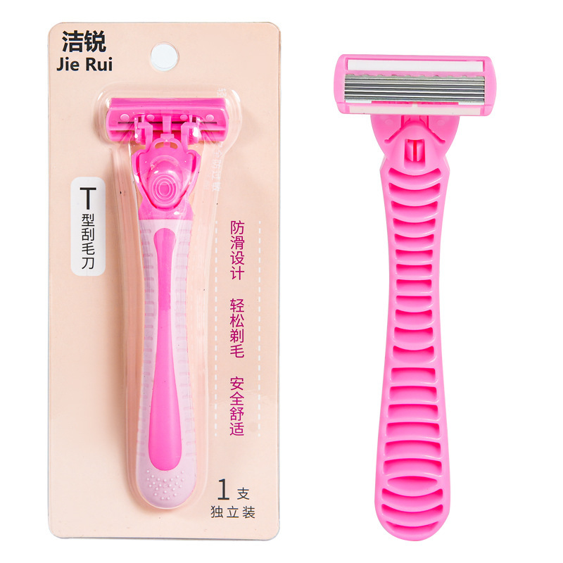 6-Layer Blade Women's Shaver Shaving Blade Manual Epilator Leg Hair Shaving Beauty Shop Trimming Blade