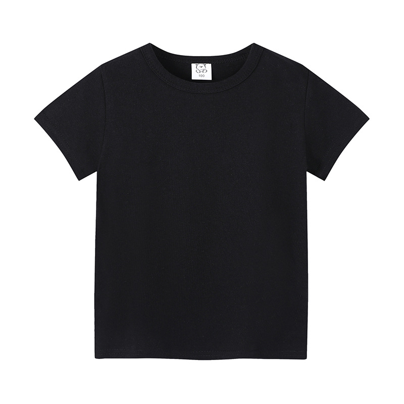 Simple Style Solid Color Cotton T-shirts & Shirts display picture 2