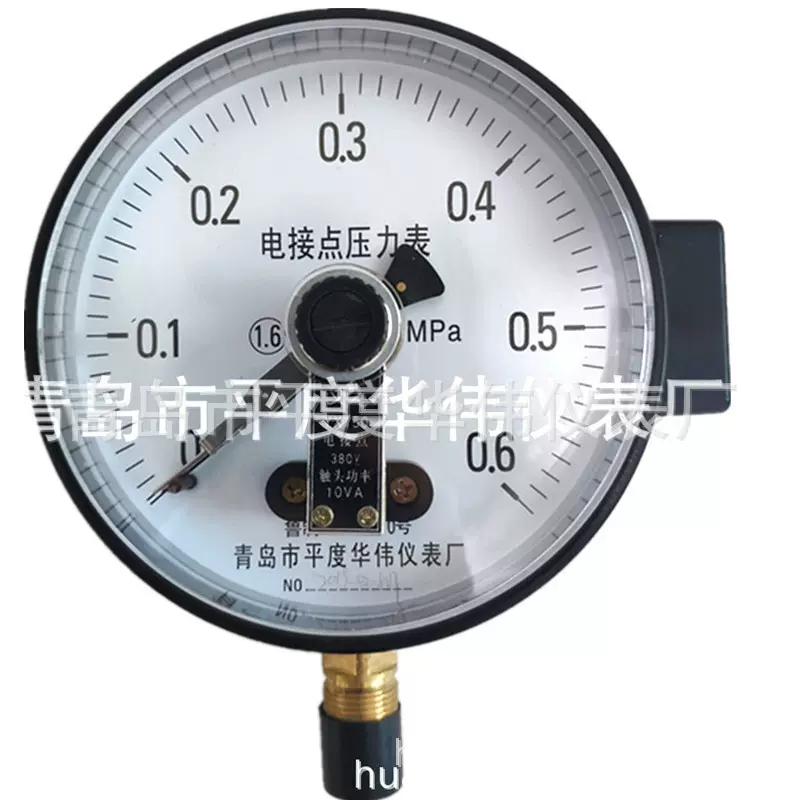 普通电接点压力表 Yx150-0.6MPa 压力罐用电接点 电接点压力表