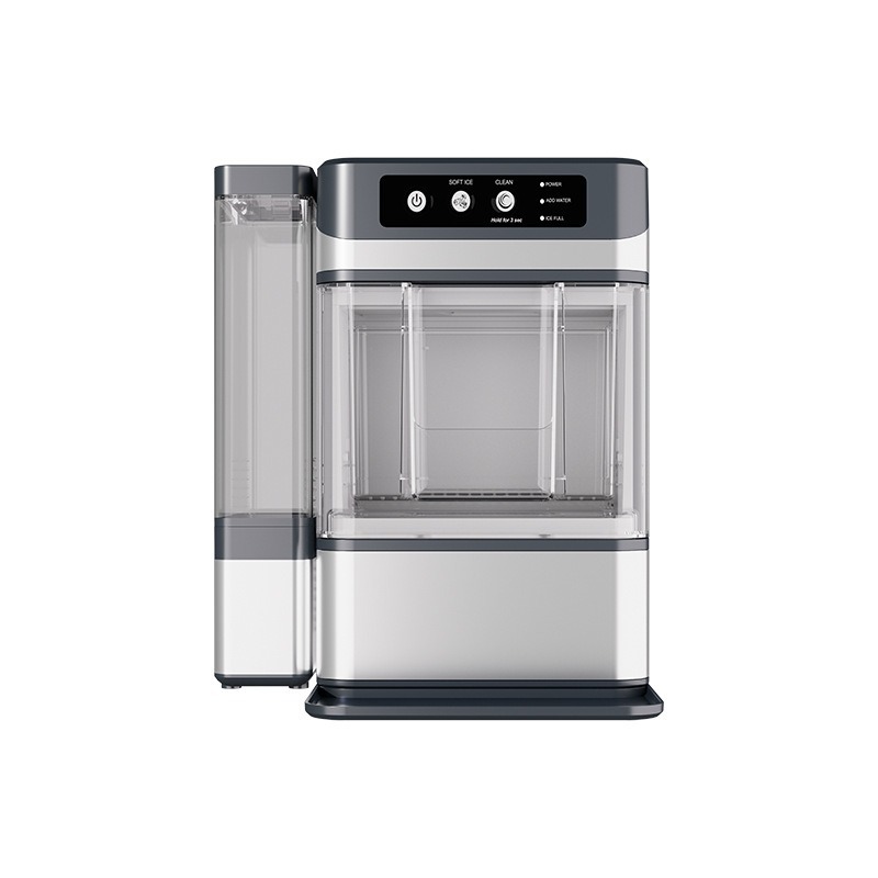 Máquina de hielo suave, dormitorio doméstico, hielo masticable comercial, producción multifuncional automática de 15kg, máquina de hielo suave personalizada