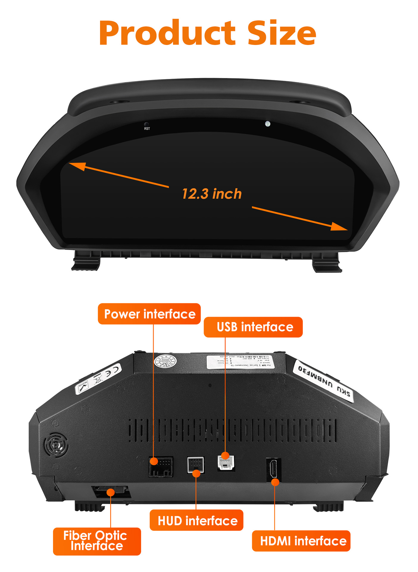 Suitable for Bmw 3 Series Gt F34 F30 F31 F36 F33 F32 Modified New Full Lcd Instrument Panel