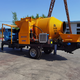concrete mixer with pump(3yards) ����110v60hz�ϱ� ��ˮ̎����