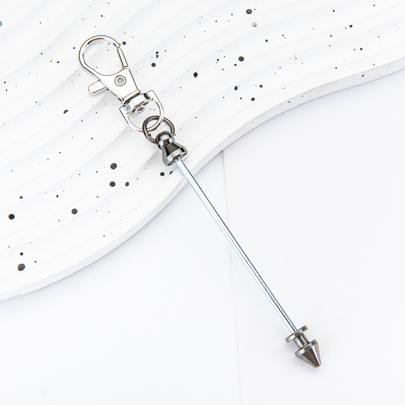 Spot diy beaded langosta botón evento conmemorativo regalo llavero bolso creativo colgante colgante llavero