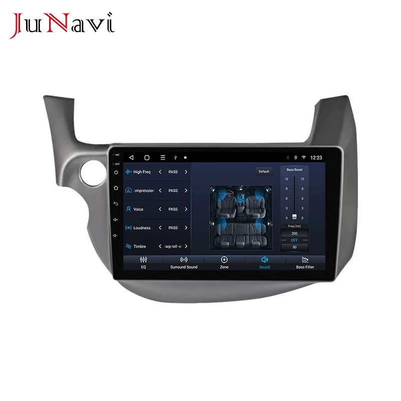 Подходит для Honda Fit 08-13 с Android большим экраном, навигация CPS Wireless CarPlay